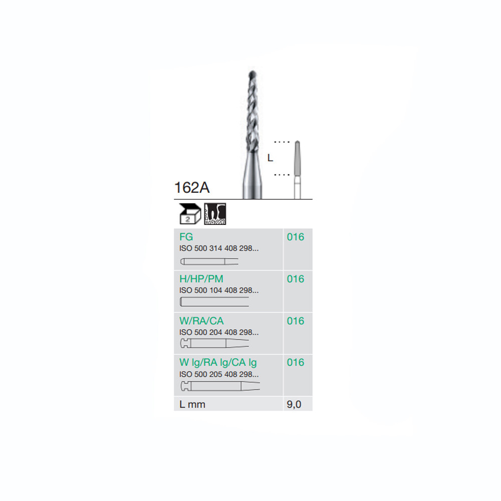 FREZA EXTRADURA CHIRURGIE-162A-016-WLG BUSCH