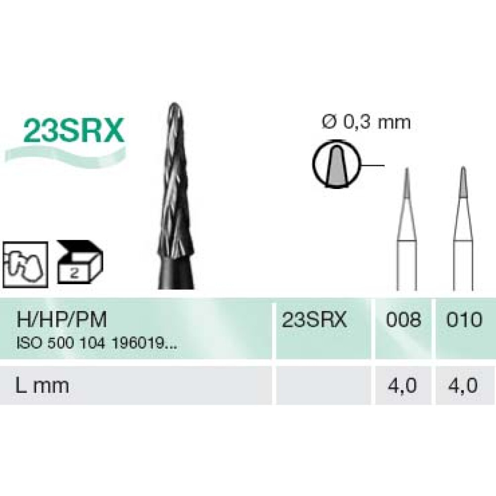 FREZA EXTRADURA PT. LABORATOR 23SRX-008-H