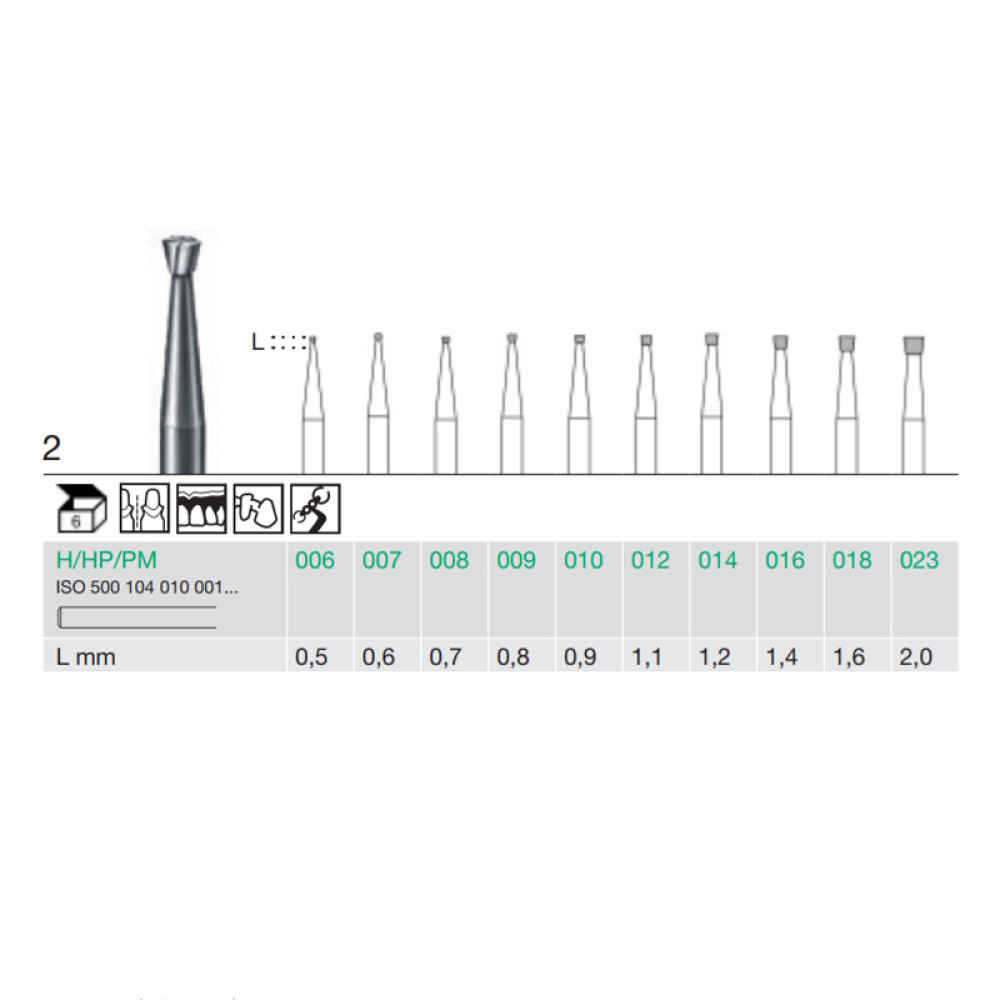 FREZA EXTRADURA PT. LABORATOR 2-012-H