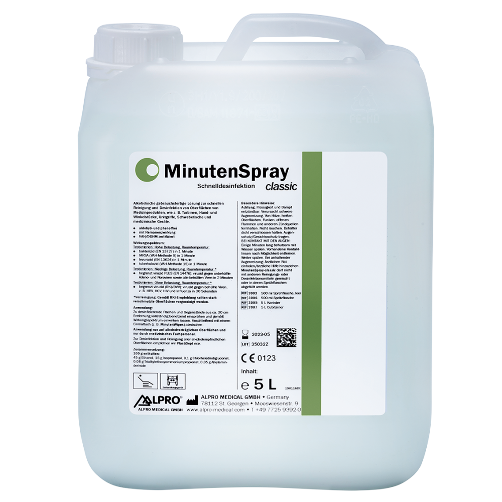 Minuten Spray - canistra 5l 3005