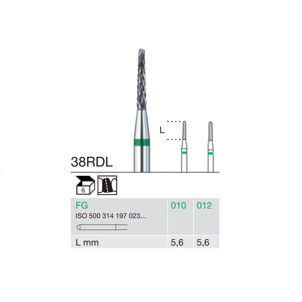 FREZA DE TAIAT COROANE 38RDL-012-FG