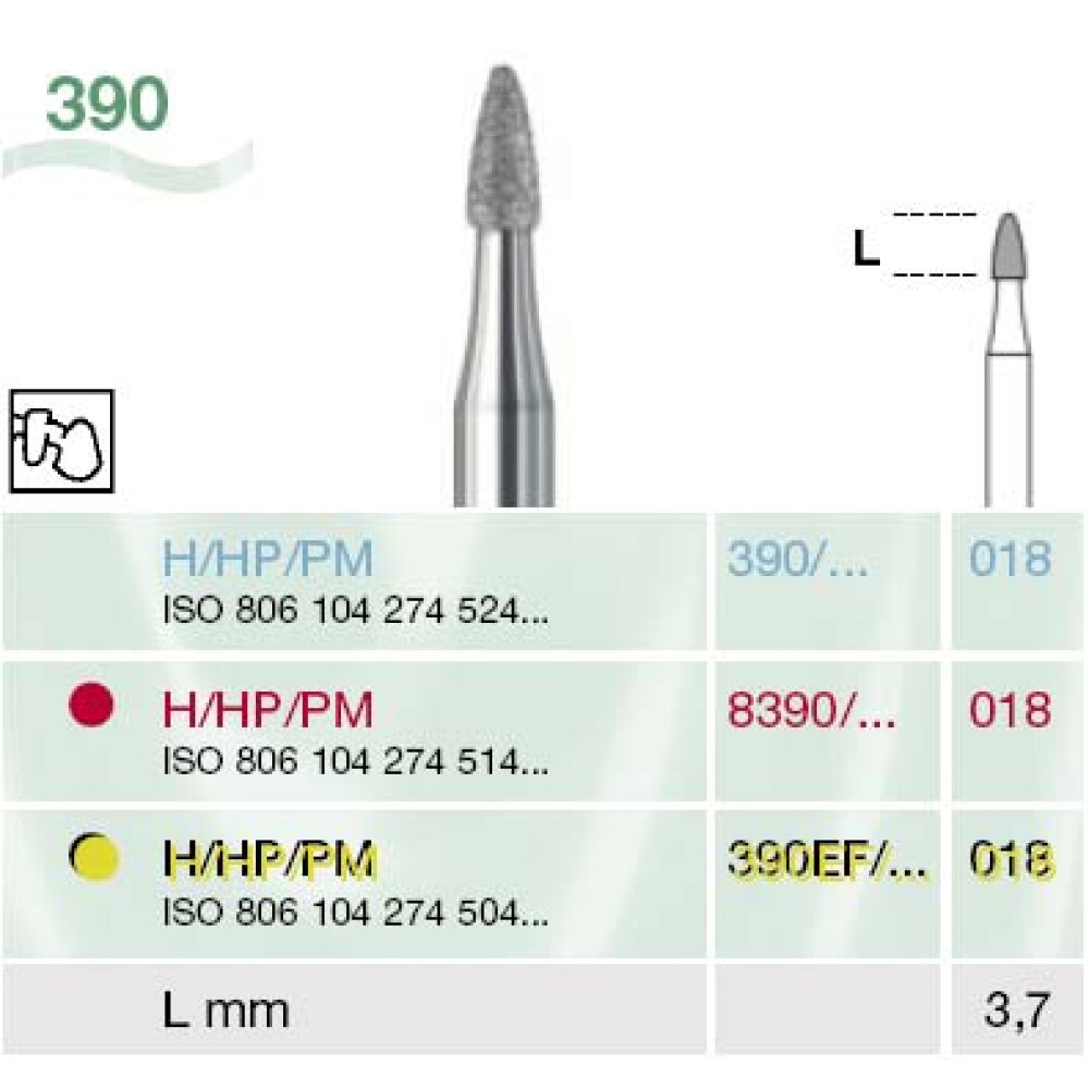 FREZA DIAMANTATA PT. LABORATOR 390EF-018