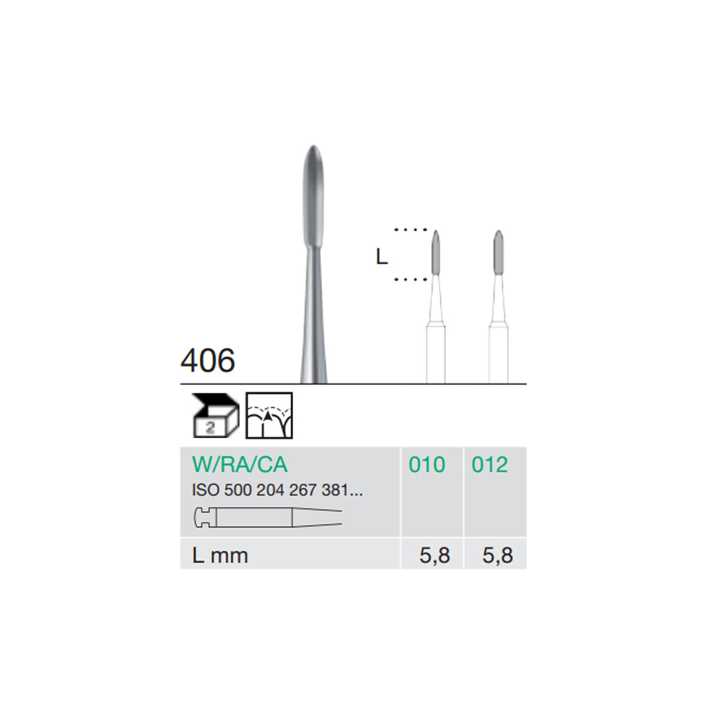 FREZA EXTRADURA - 406-010-W BUSCH