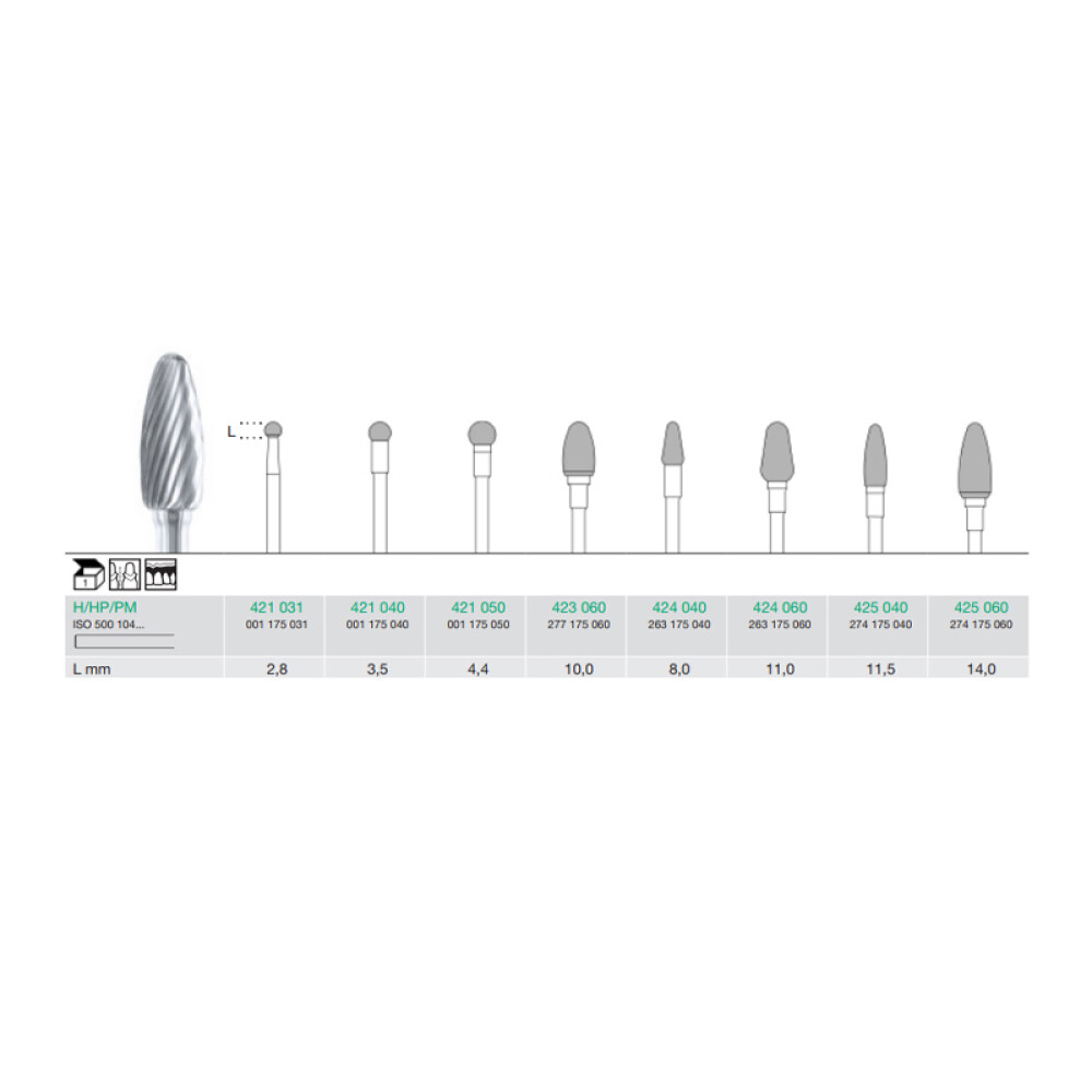 FREZA EXTRADURA  PT. LABORATOR 423-060