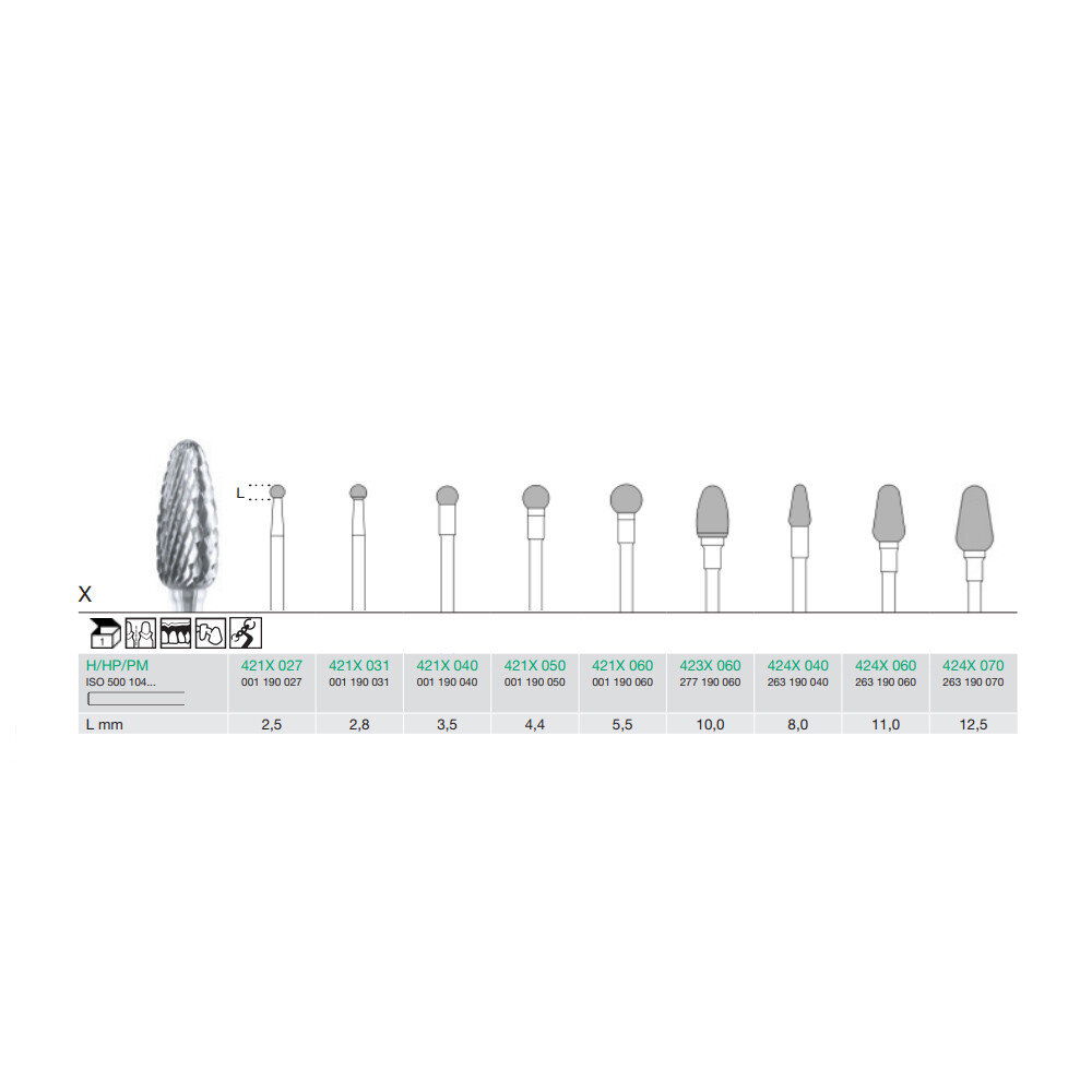 FREZA EXTRADURA PT. LABORATOR 424X-040-H (19%)