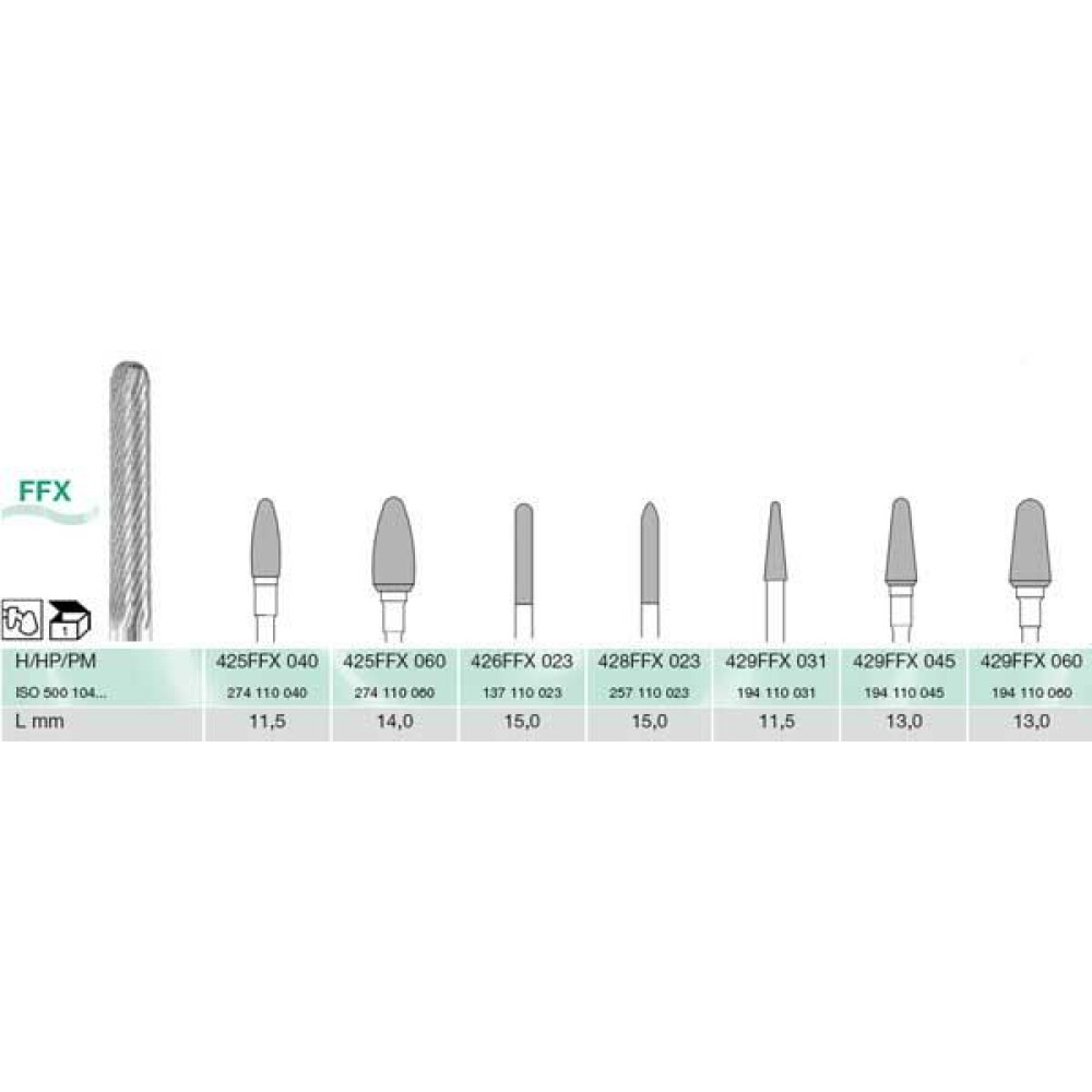 FREZA EXTRADURA PT. LABORATOR 425FFX-060-H