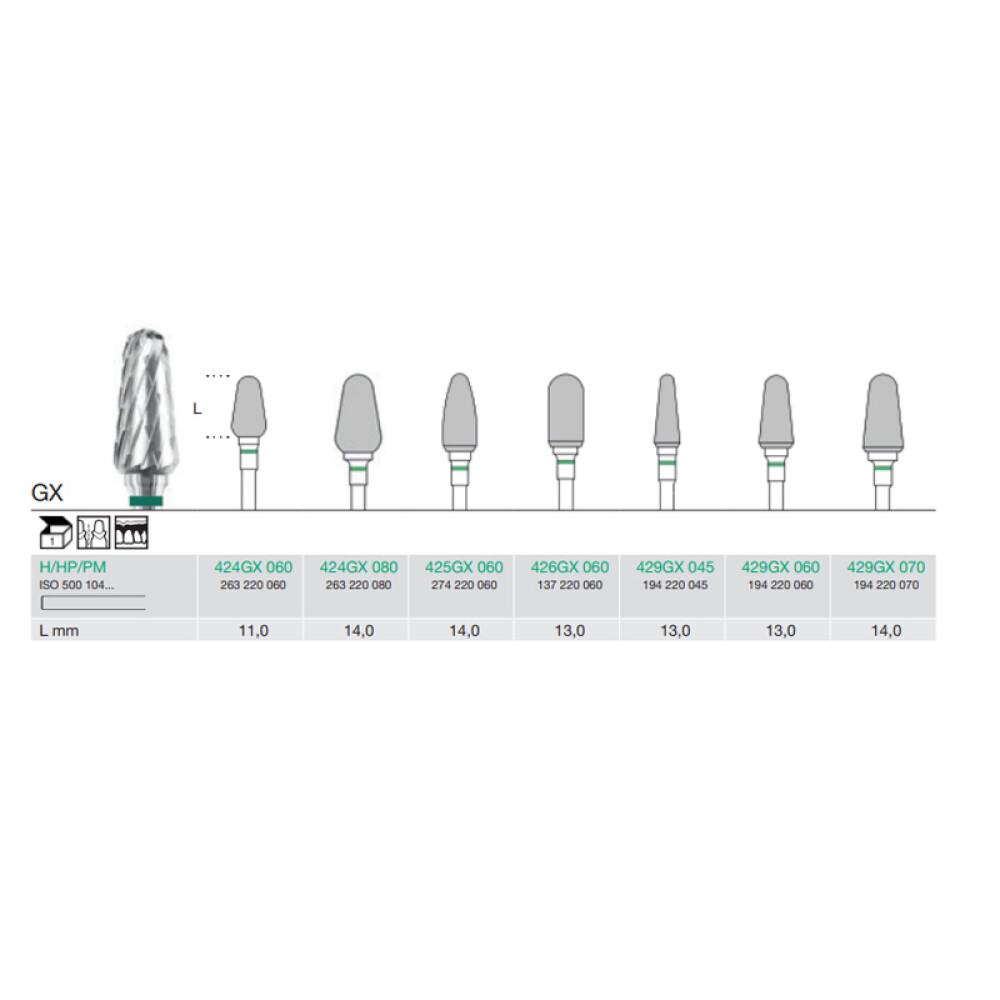 FREZA EXTRADURA PT. LABORATOR 429G-045