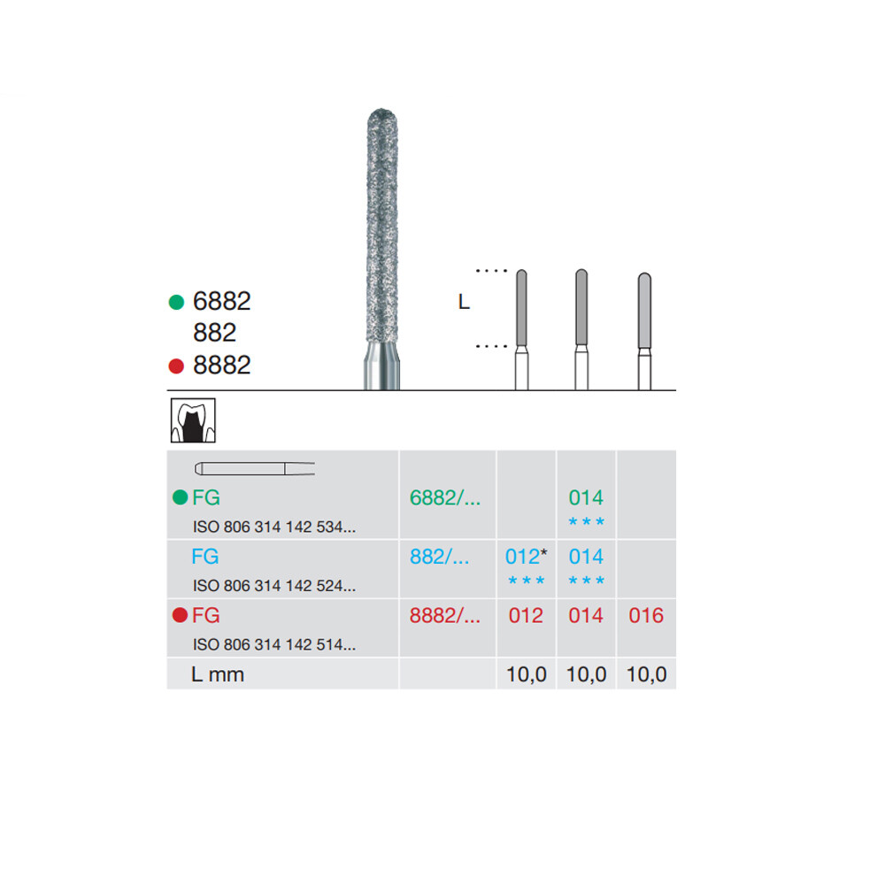 FREZA DIAMANTATA - 6882-014-FG BUSCH