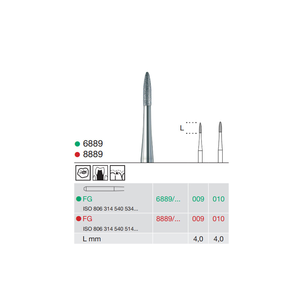 FREZA DIAMANTATA - 6889-009-FG BUSCH