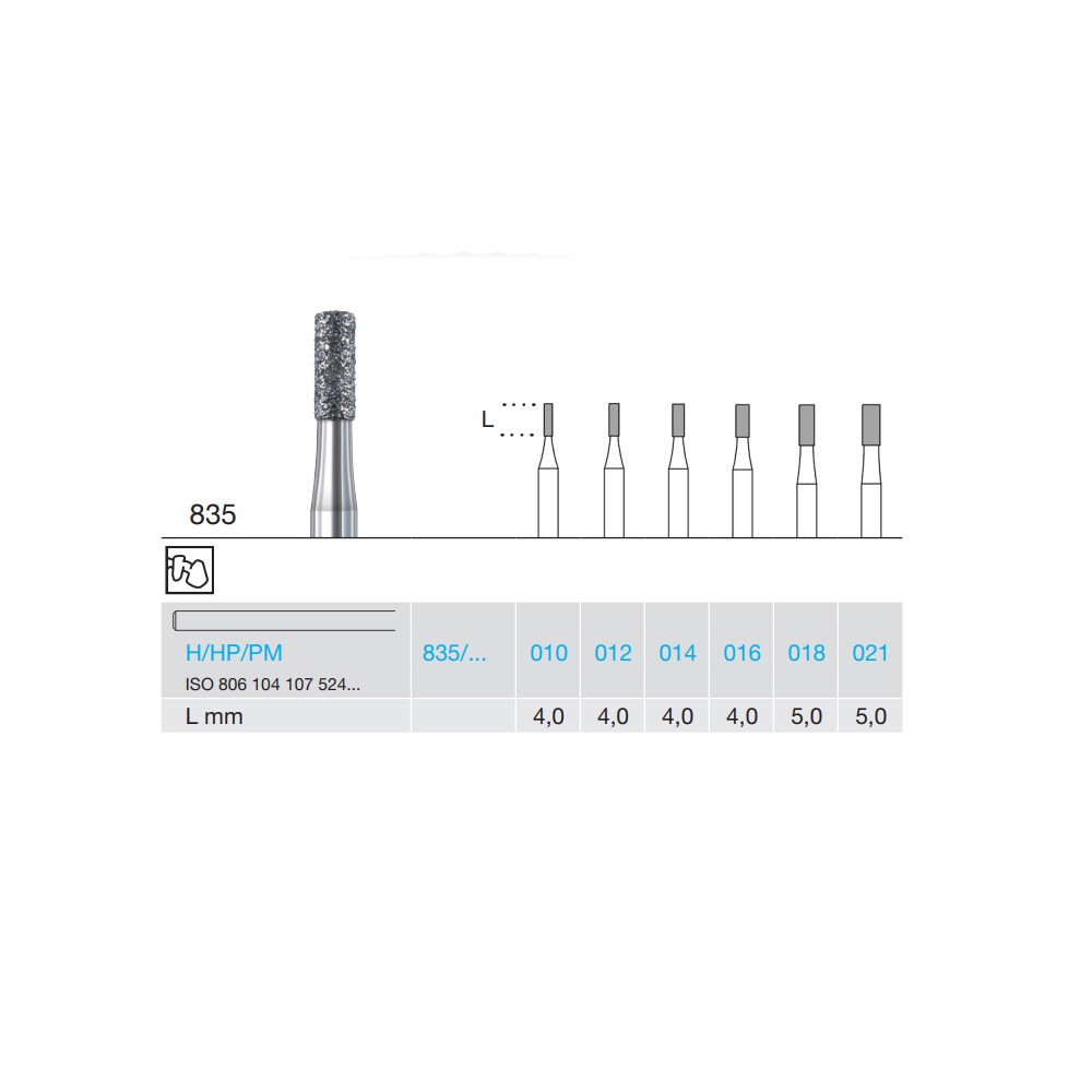 FREZA DIAMANTATA PT. LABORATOR 835-012