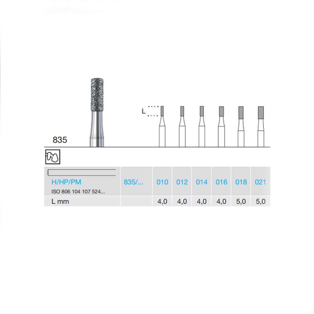 FREZA DIAMANTATA PT. LABORATOR 835-018