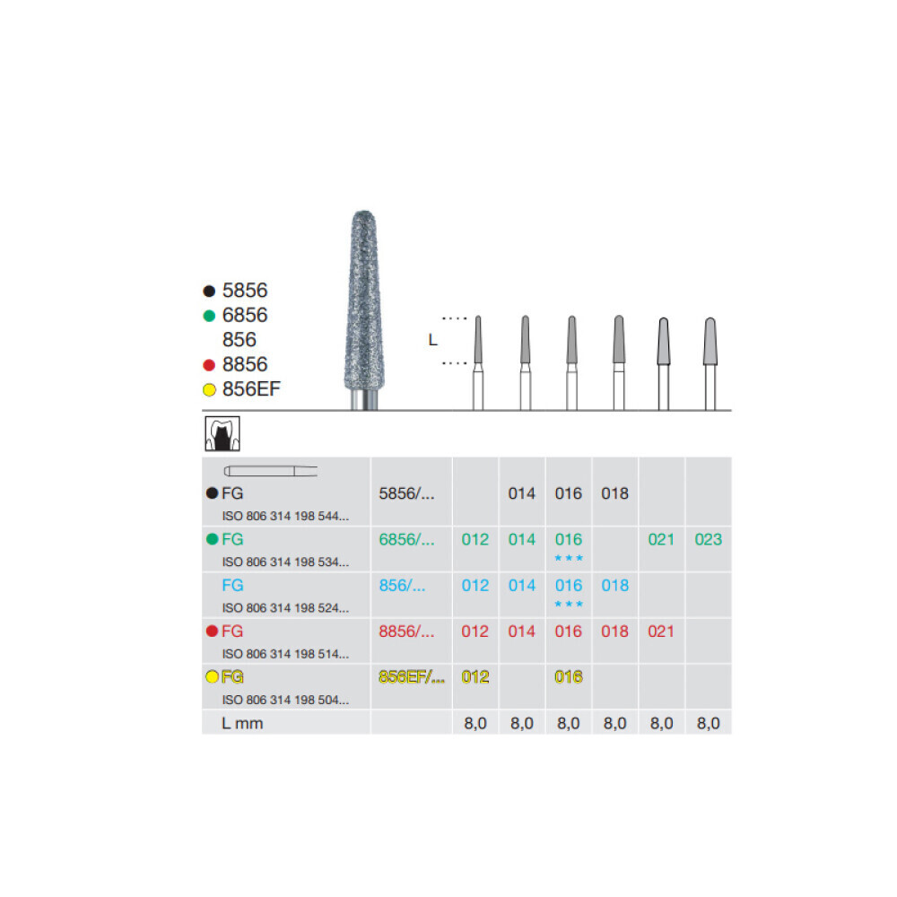 FREZA DIAMANTATA - 6856-021-FG BUSCH