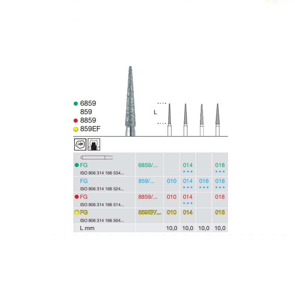 FREZA DIAMANTATA - 6859-014-FG BUSCH