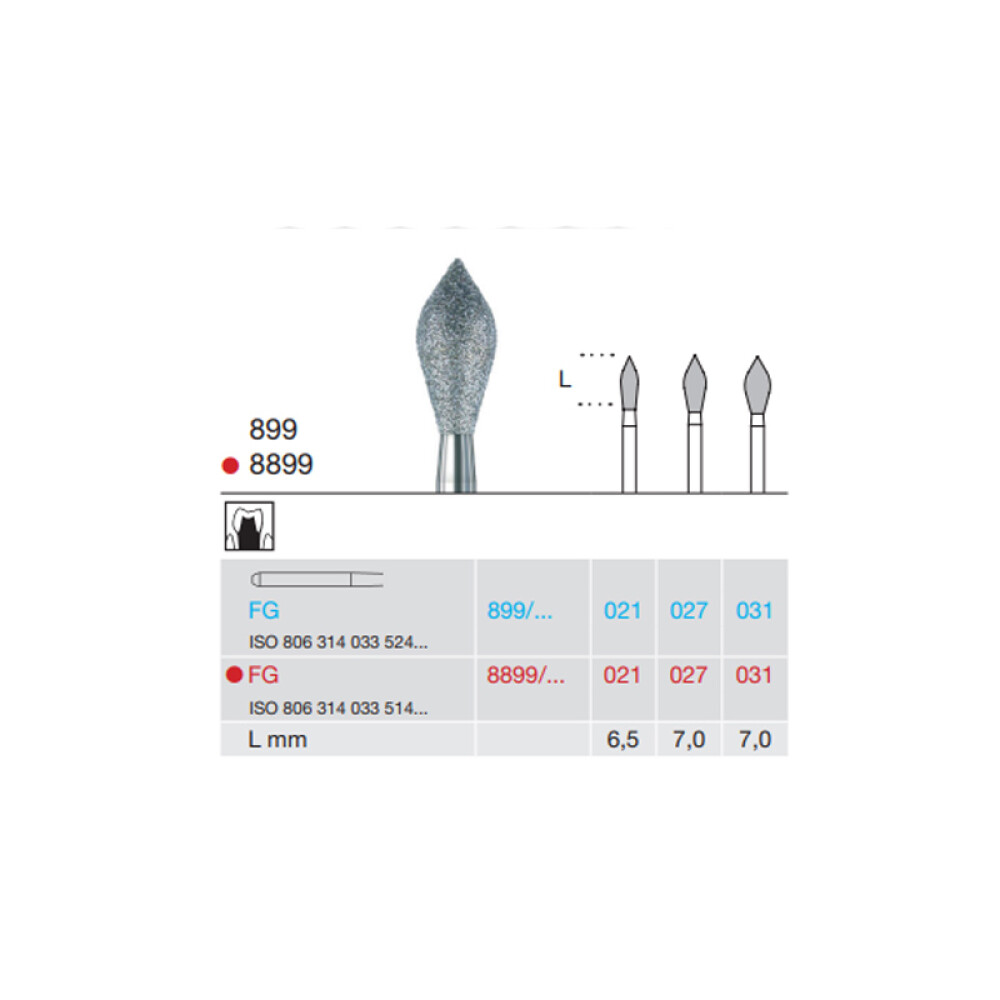 FREZA DIAMANTATA -  899-021-FG BUSCH