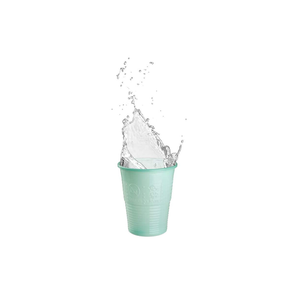 PAHARE PLASTIC 180ML VERDE MENTA AKZENTA