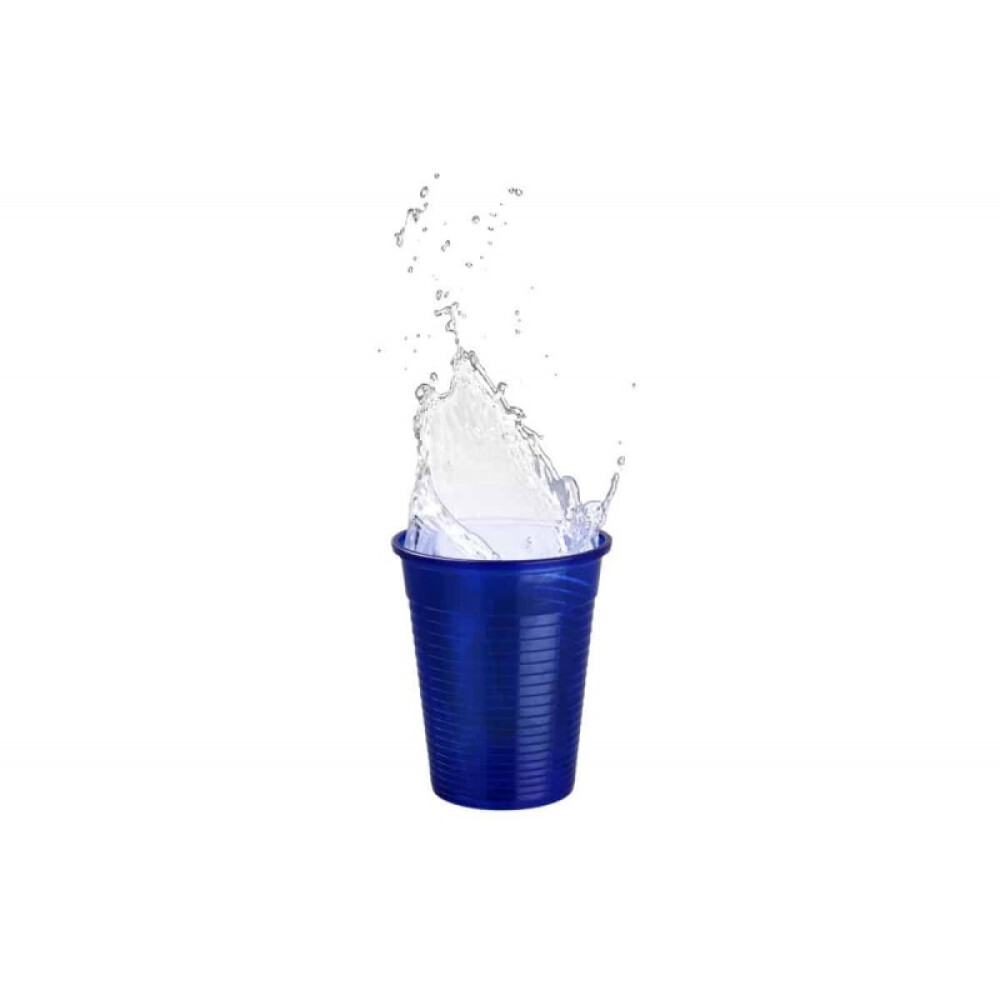 PAHARE PLASTIC 180ML ALBASTRE AKZENTA