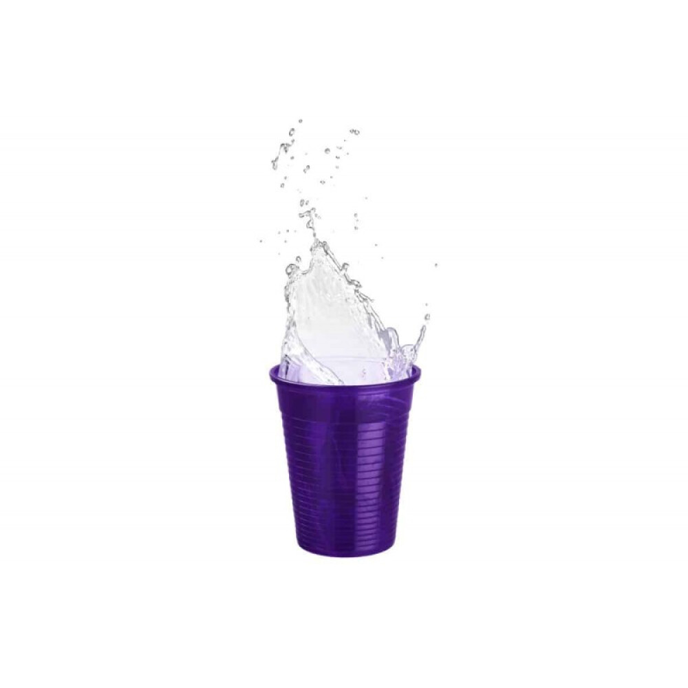 PAHARE PLASTIC 180ML VIOLET AKZENTA