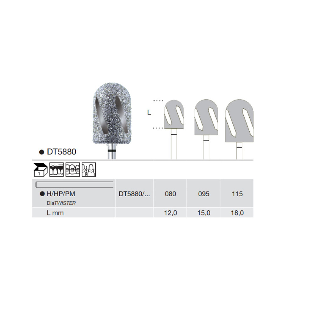 FREZA DIAMANTATA PT. LABORATOR DT5880-115