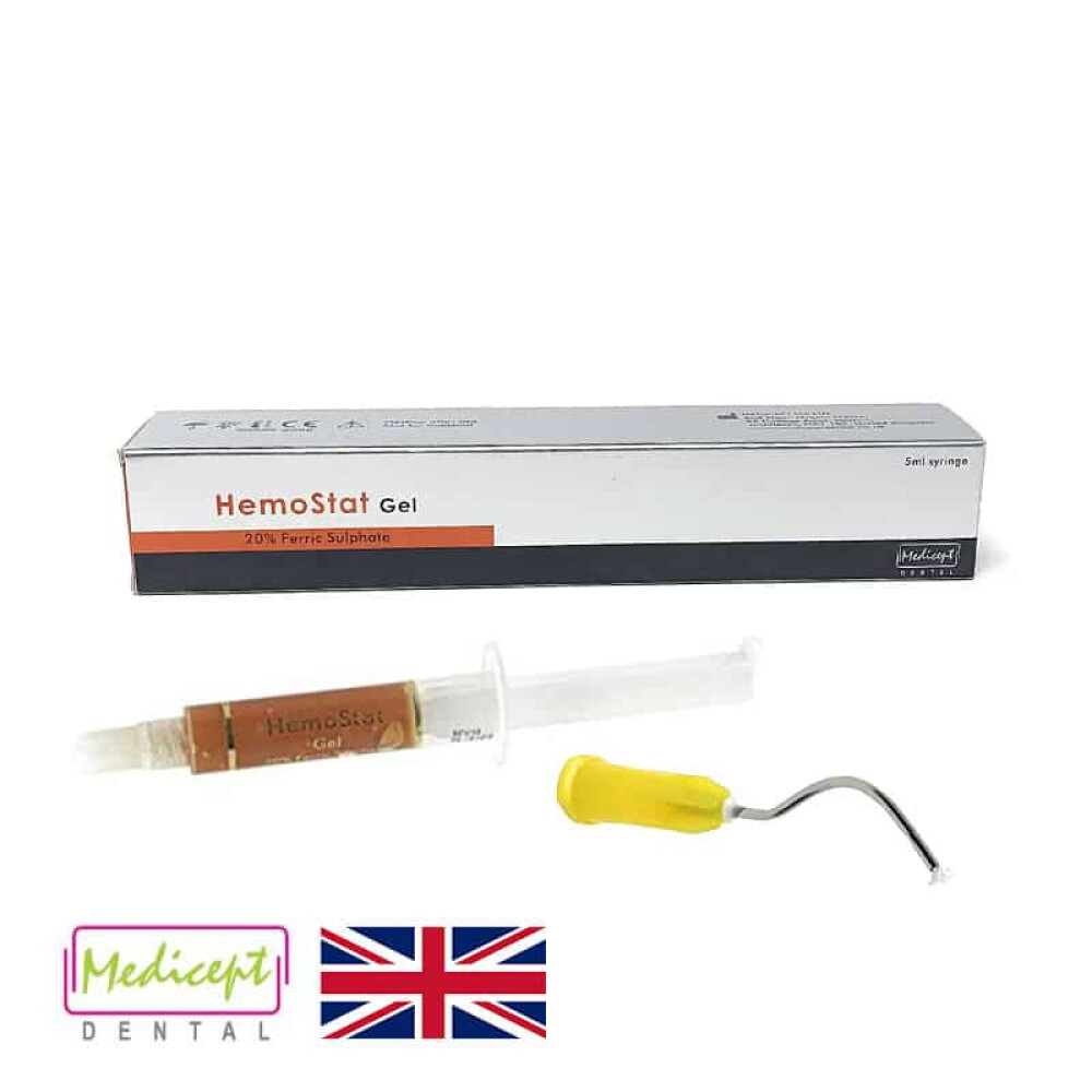 HEMOSTAT GEL - gel cu 20% sulfat feric-5ml 5015