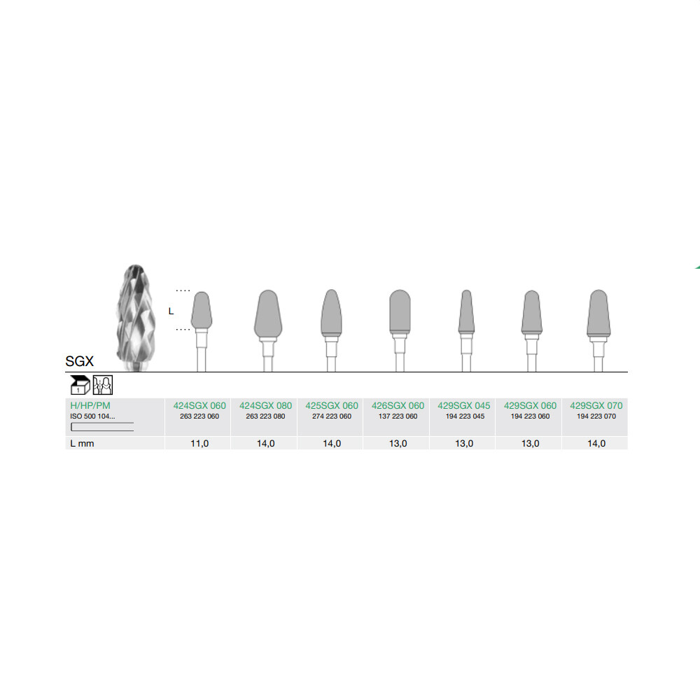 FREZA EXTRADURA PT. LABORATOR 429SGX-060-H