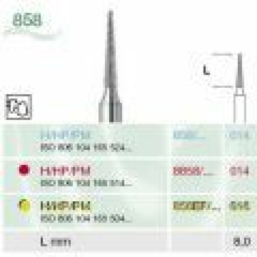 FREZA DIAMANTATA PT. LABORATOR 858EF-014-H