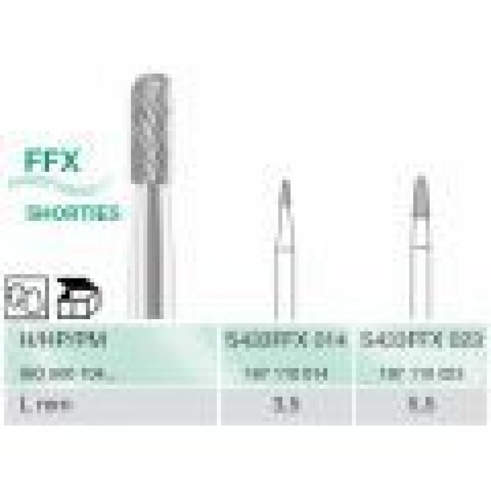 FREZA EXTRADURA LAB. SHORTIES S433FFX-023-H