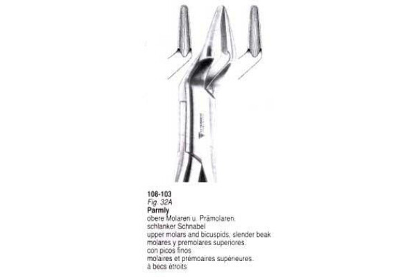 CLESTE EXTRACTIE PARMLY 108-103