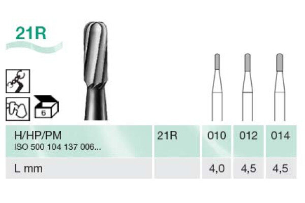 FREZA EXTRADURA PT. LABORATOR 21R-012-H