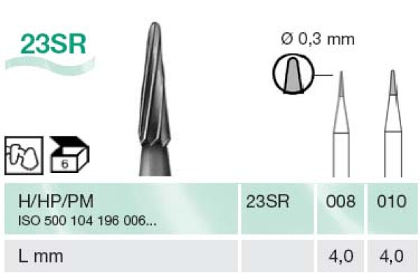 FREZA EXTRADURA PT. LABORATOR 23SR-010