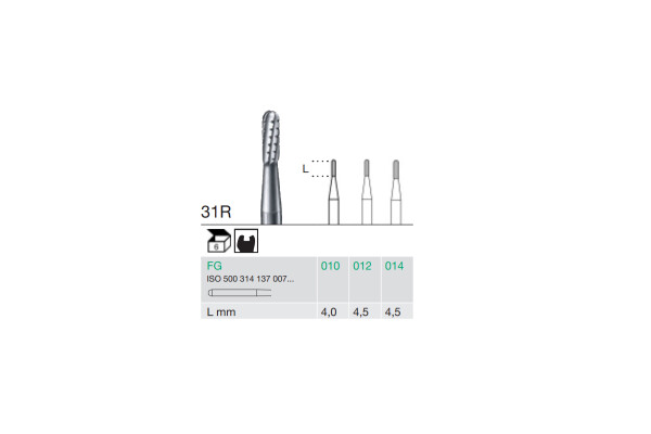 FREZA EXTRADURA  PT. LABORATOR 31R-014