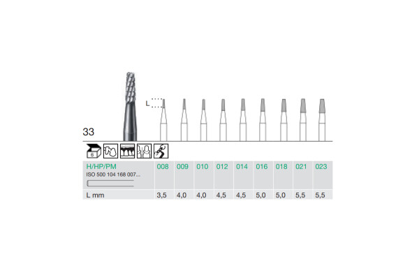 FREZA EXTRADURA CAVITATI-33-008-FG BUSCH