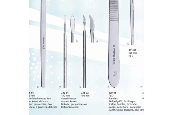 INSTR. BISTURIU ABSCESS 332-02