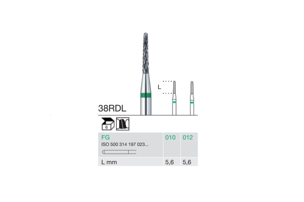 FREZA DE TAIAT COROANE 38RDL-012-FG