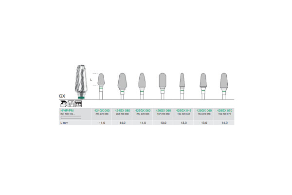 Freza extradura 425GX-060-H