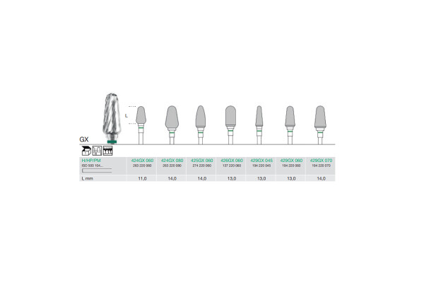 FREZA EXTRADURA PT. LABORATOR 429G-045