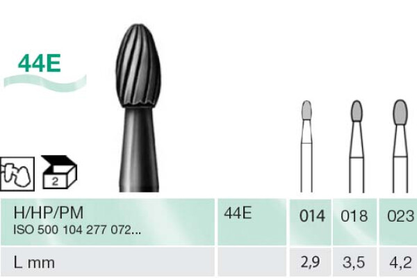 FREZA EXTRADURA PT. LABORATOR 44E-018-H