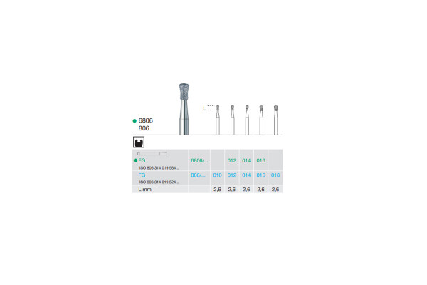 FREZA DIAMANTATA - 6806-012-FG BUSCH