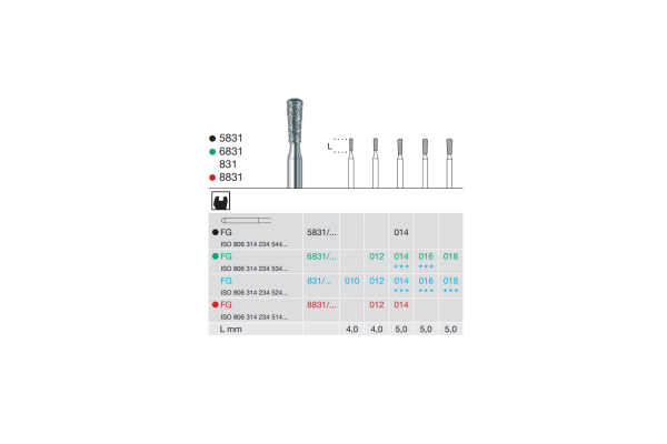 FREZA DIAMANTATA - 6831-018-FG BUSCH