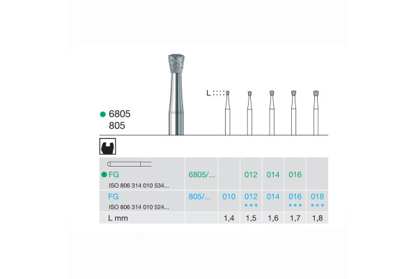 FREZA DIAMANTATA - 805-010-FG BUSCH