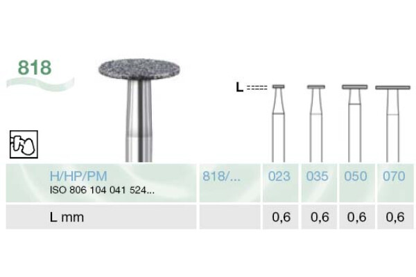 FREZA DIAMANTATA PT. LABORATOR 818-050