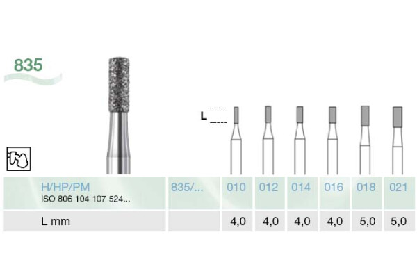FREZA DIAMANTATA PT. LABORATOR 835-016