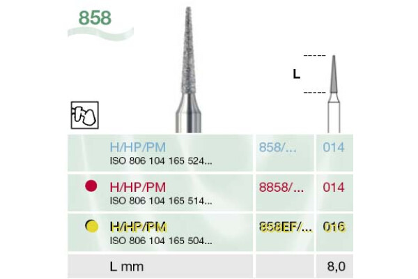 FREZA DIAMANTATA PT. LABORATOR 8858-014