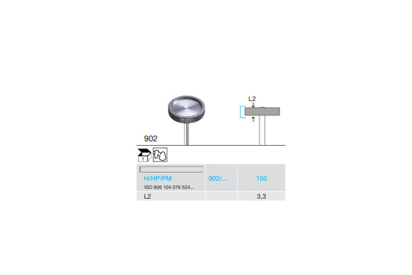 DISC DIAMANTAT PT. LABORATOR 902-150