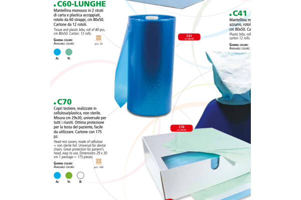 HUSE TETIERA C70 BLUE