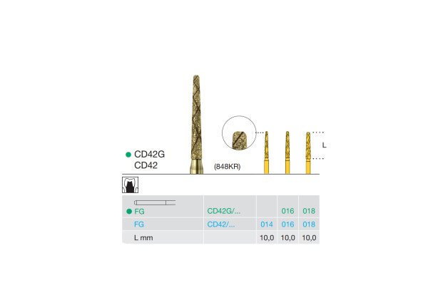 FREZA DIAMANTATA - CD42G-016-FG BUSCH