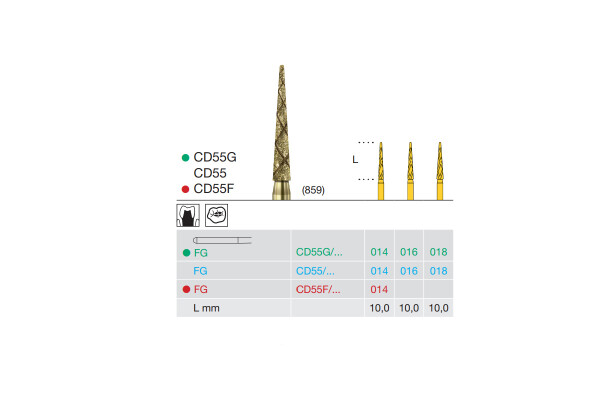 FREZE DIAMANTATE - CD55G-018