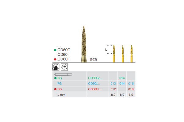 FREZA DIAMANTATA- CD60F-014-FG BUSCH