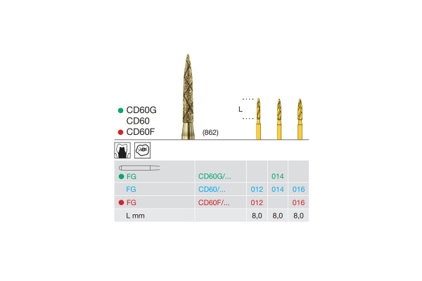 FREZE DIAMANTATE - CD60F-012