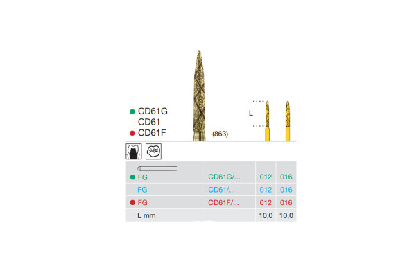 FREZE DIAMANTATE - CD61G-012