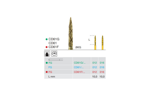 FREZE DIAMANTATE - CD61G-016